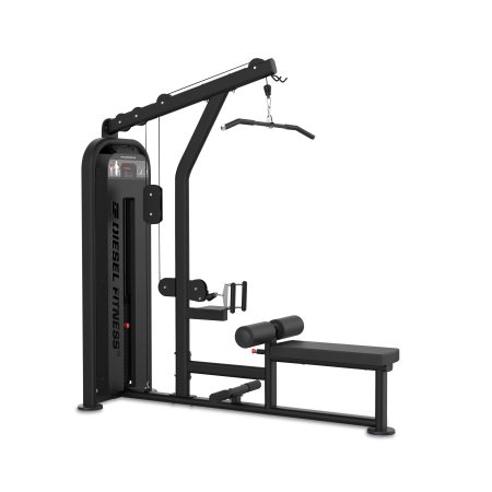 Diesel Fitness Lat Pull / Seated Row Dual Machine