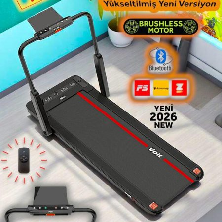 Voit Irun NEW Katlanır Koşu Bandı 12 km Hız Bluetooth App Uzaktan Kumanda Katlanabilir